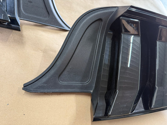 2018-2023 Ford Mustang GT GT500 Eco boost RH LH Tail Lights Pair Smoked Covers