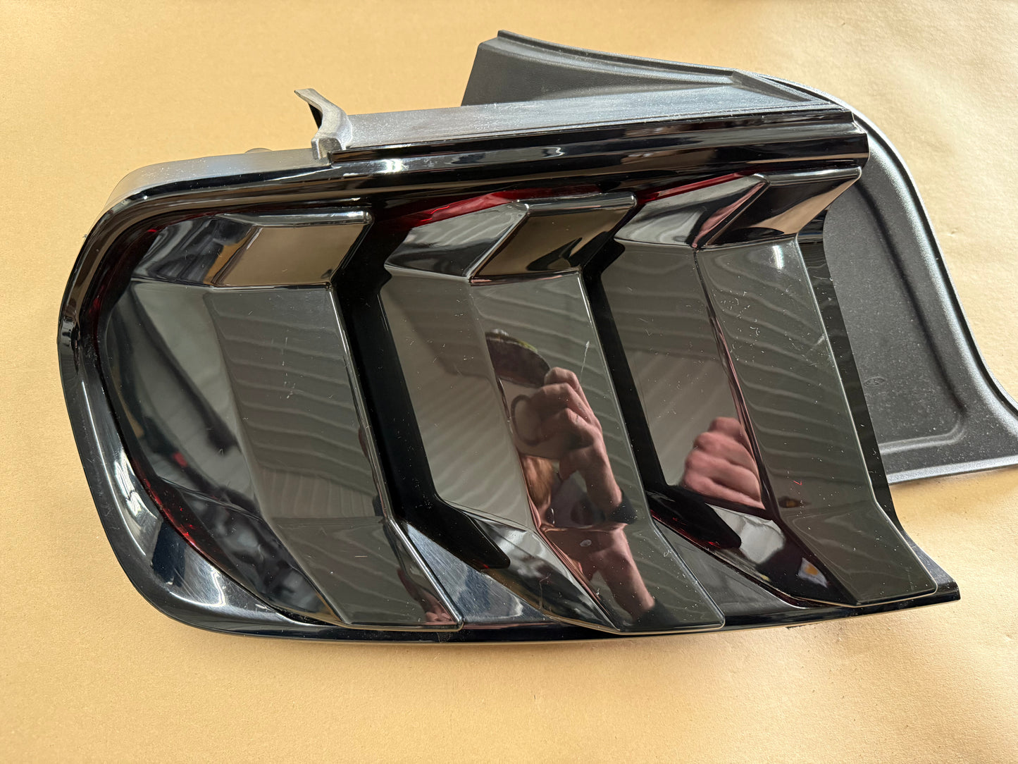 2018-2023 Ford Mustang GT GT500 Eco boost RH LH Tail Lights Pair Smoked Covers