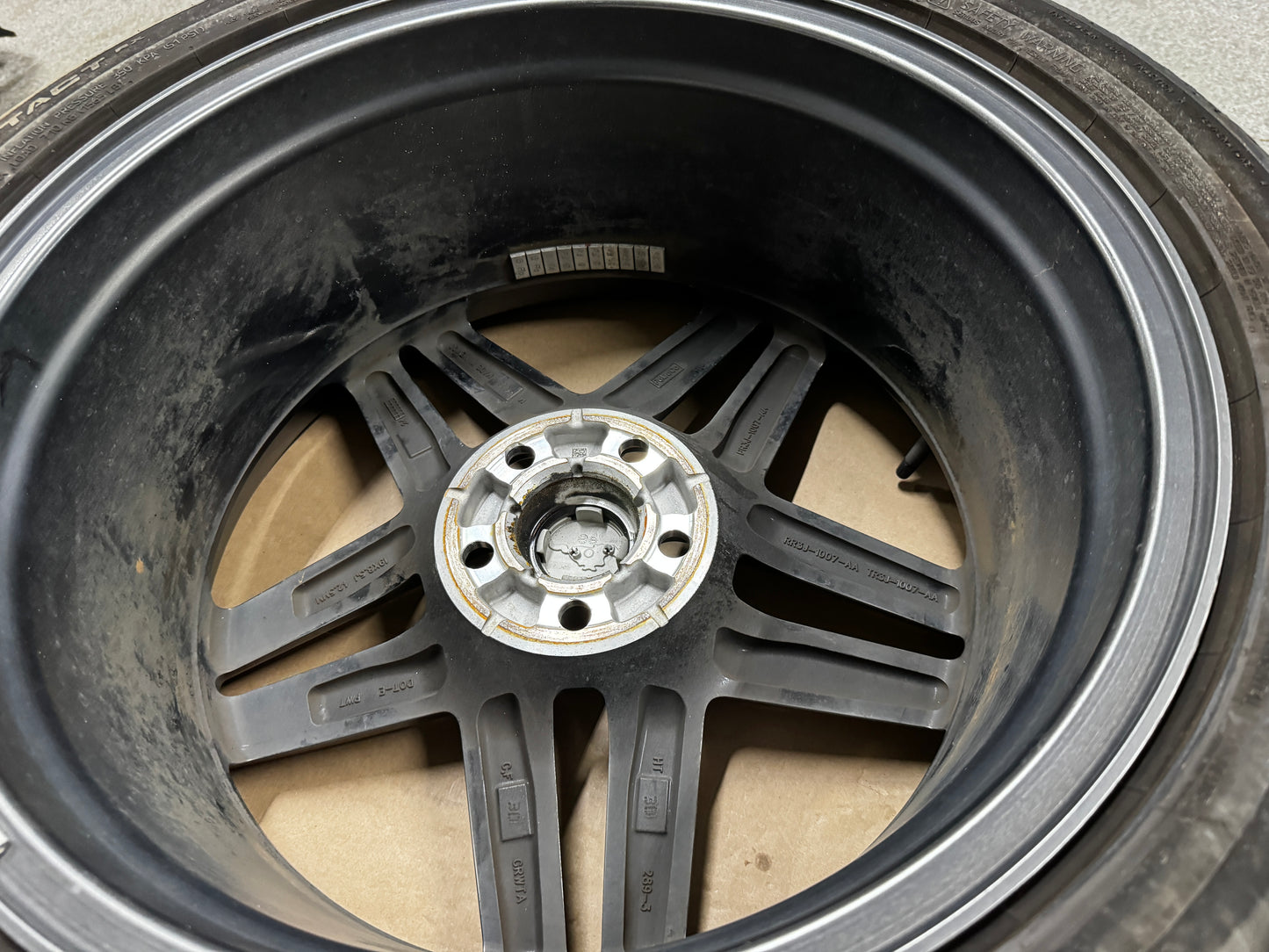 2024-2026 Ford Mustang GT 5.0 19x8.5" Wheel Rim Continental 255/45/19 - OEM
