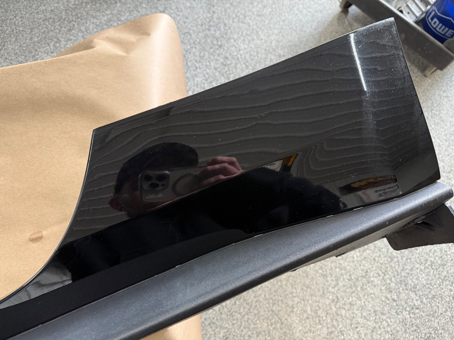 2015-2023 Mustang GT V6 LH Side Skirt Molding Driver Side "Black"