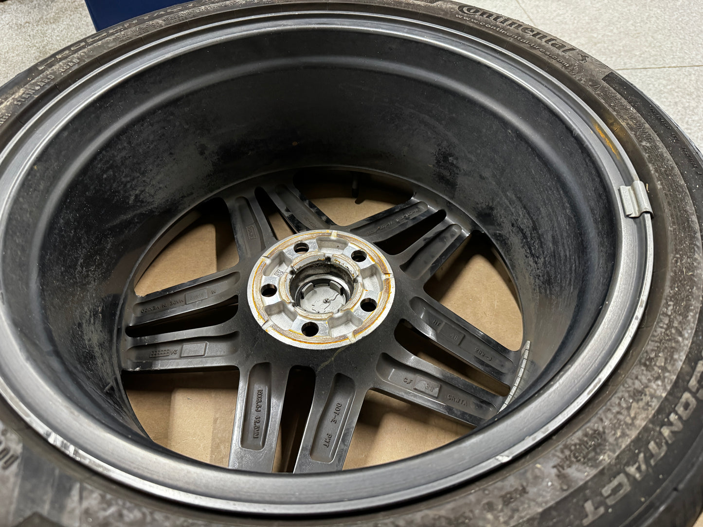 2024-2026 Ford Mustang GT 5.0 19x8.5" Wheel Rim Continental 255/45/19 - OEM