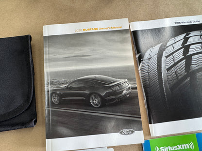 2020 Ford Mustang GT Owners Manual And Literature w/Cover - OEM