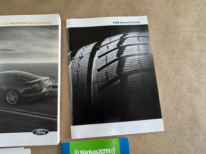 2020 Ford Mustang GT Owners Manual And Literature w/Cover - OEM