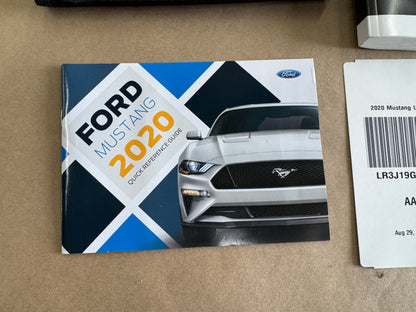 2020 Ford Mustang GT Owners Manual And Literature w/Cover - OEM
