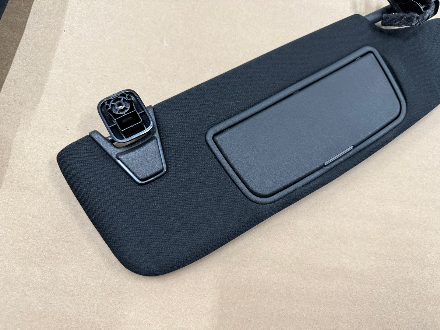 2015-2023 Ford Mustang Coupe Sun Visors Pair "Home Link"