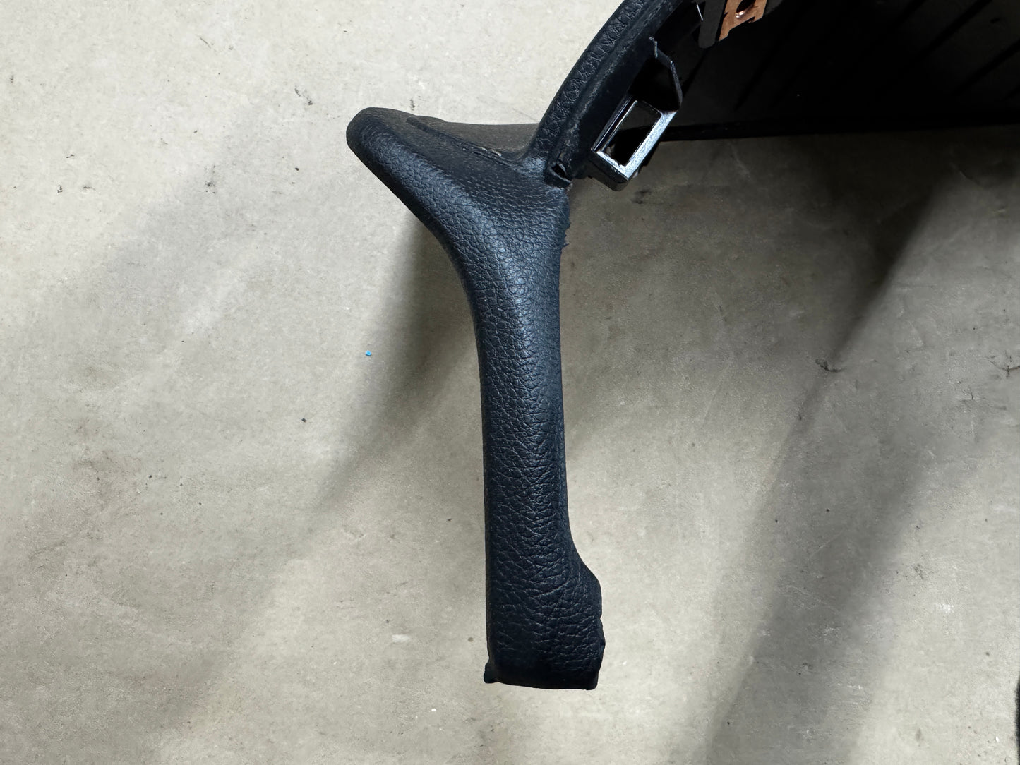 2017-2022 Ford F-250 F-350 Black Leather Wrapped LH Driver Dash Pad Cover OEM