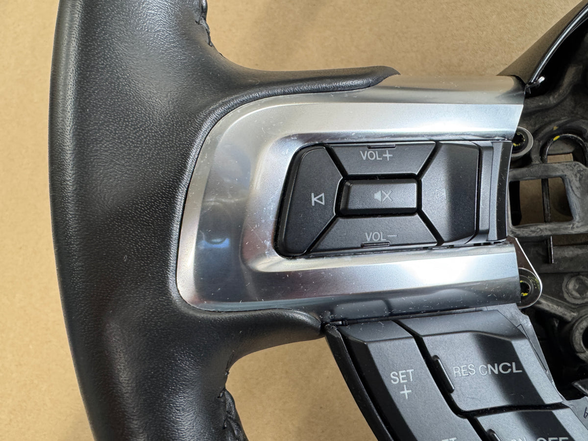 2018-2023 Ford Mustang Leather Steering Wheel "Manual" 11k mi - OEM