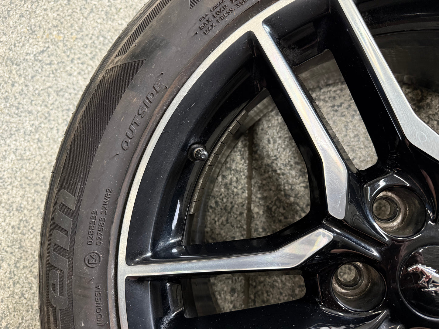 2018-2023 Ford Mustang GT 5.0 18x8" Wheel Rim Laufenn 235/50/18