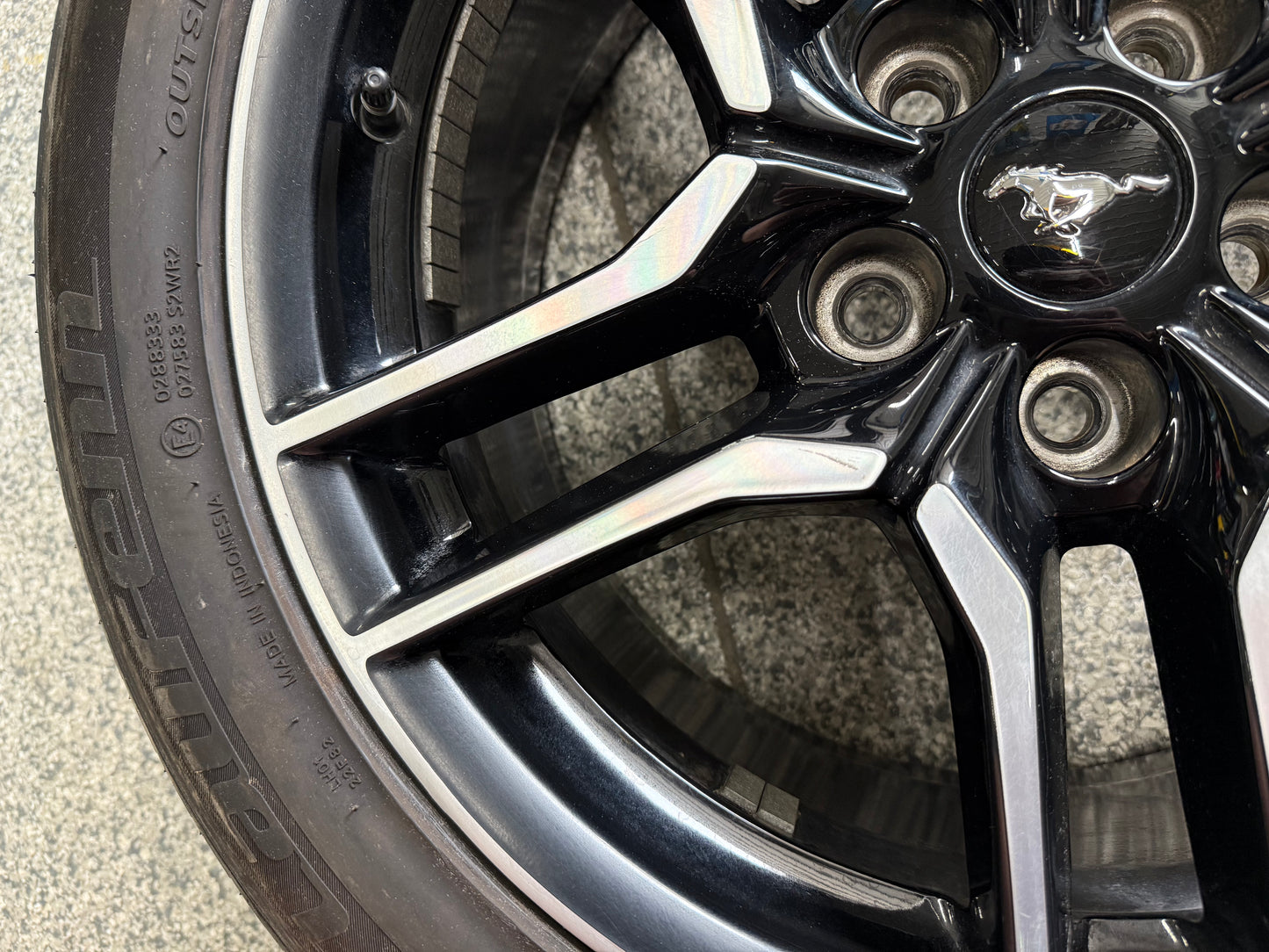 2018-2023 Ford Mustang GT 5.0 18x8" Wheel Rim Laufenn 235/50/18