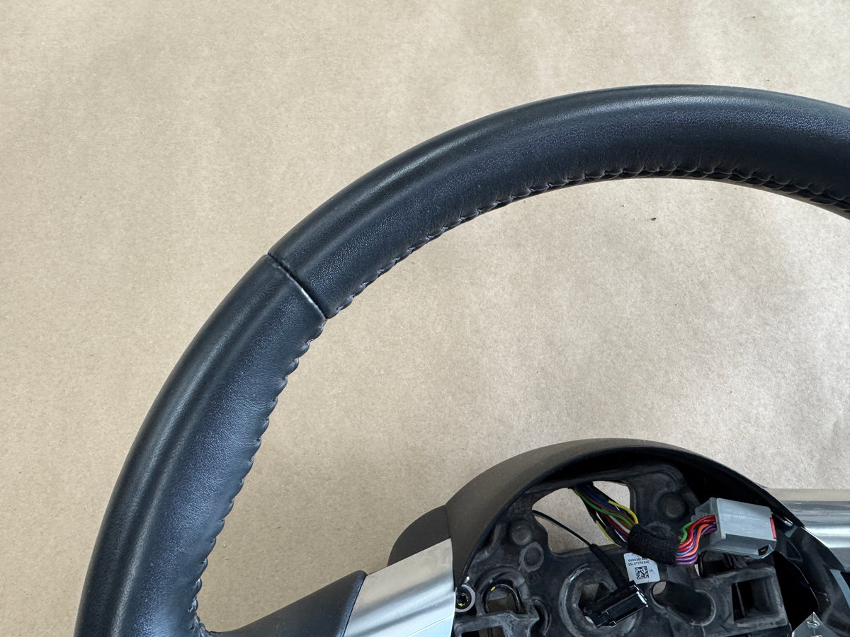 2018-2023 Ford Mustang Leather Steering Wheel "Manual" 11k mi - OEM