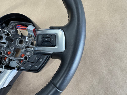 2018-2023 Ford Mustang Leather Steering Wheel "Manual" 11k mi - OEM
