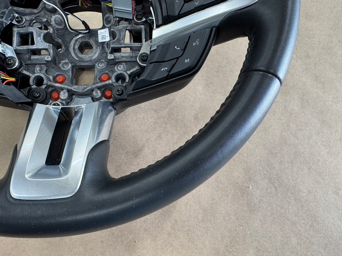 2018-2023 Ford Mustang Leather Steering Wheel "Manual" 11k mi - OEM