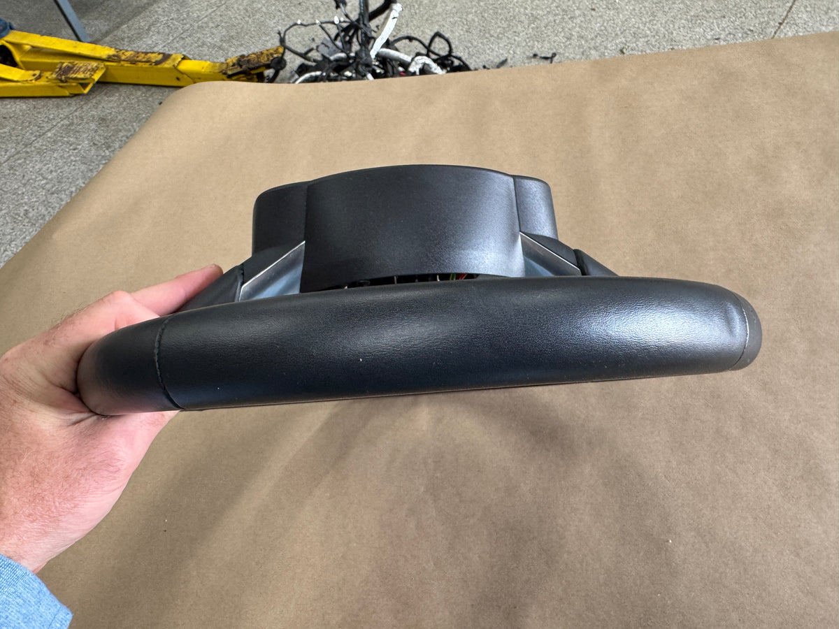 2018-2023 Ford Mustang Leather Steering Wheel "Manual" 11k mi - OEM
