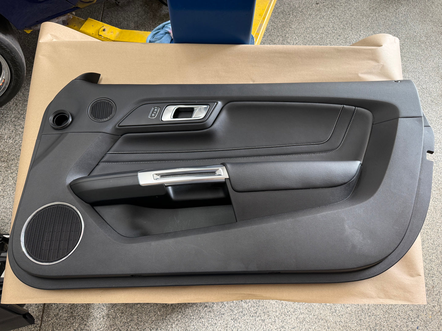 2018-2023 Mustang GT V6 EcoBoost RH Passenger Door Panel Leather Insert Soft