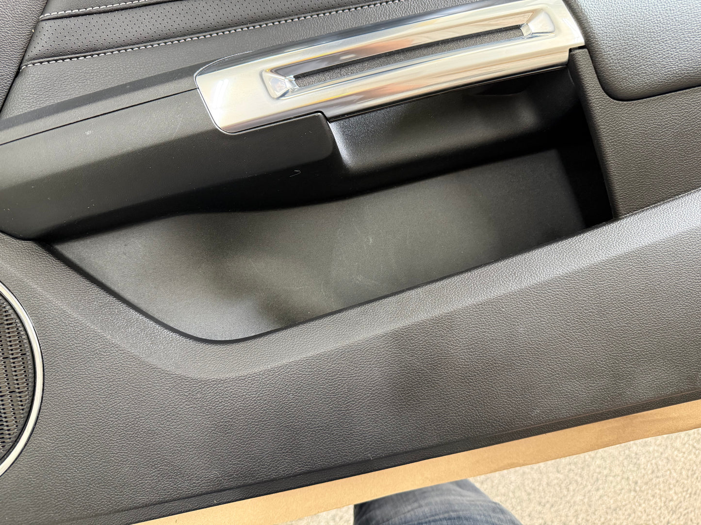 2018-2023 Mustang GT V6 EcoBoost RH Passenger Door Panel Leather Insert Soft