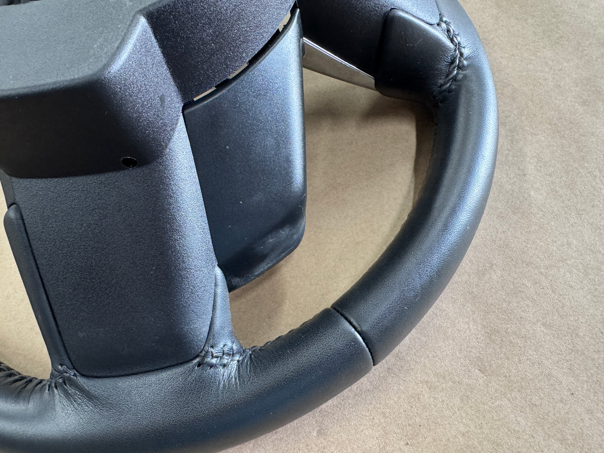 2018-2023 Ford Mustang Leather Steering Wheel "Manual" 11k mi - OEM