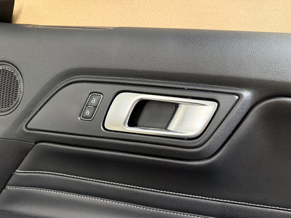 2018-2023 Mustang GT V6 EcoBoost RH Passenger Door Panel Leather Insert Soft