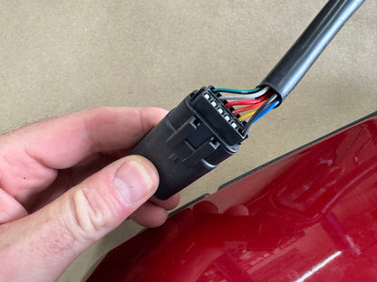 2015-2020 Ford Mustang GT LH Driver Side Mirror Heated Signal Puddle "D4"