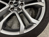 2018-2023 Ford Mustang GT Silver Wheel Rim 20x9" Goodyear Eagle 265/35/20