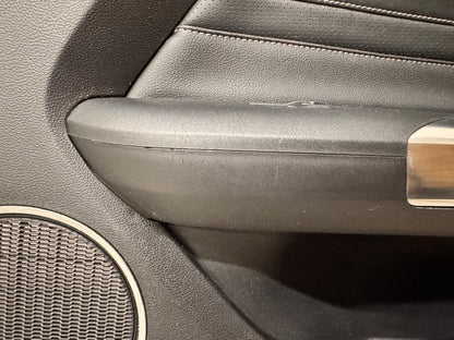 2018-2023 Mustang GT V6 EcoBoost LH RH Premium Leather Insert Door Panels Pair