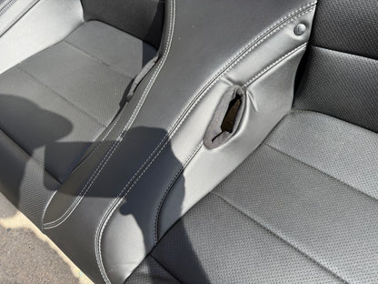 2018-2023 Ford Mustang GT Convertible Rear Seats Black Leather