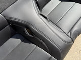 2018-2023 Ford Mustang GT Convertible Rear Seats Black Leather