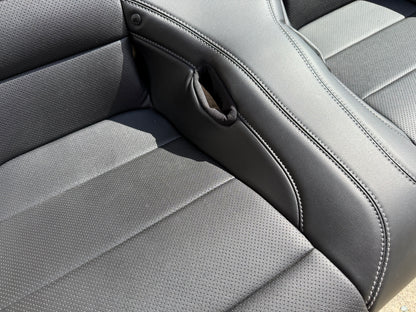 2018-2023 Ford Mustang GT Convertible Rear Seats Black Leather