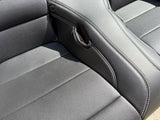 2018-2023 Ford Mustang GT Convertible Rear Seats Black Leather