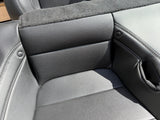 2018-2023 Ford Mustang GT Convertible Rear Seats Black Leather