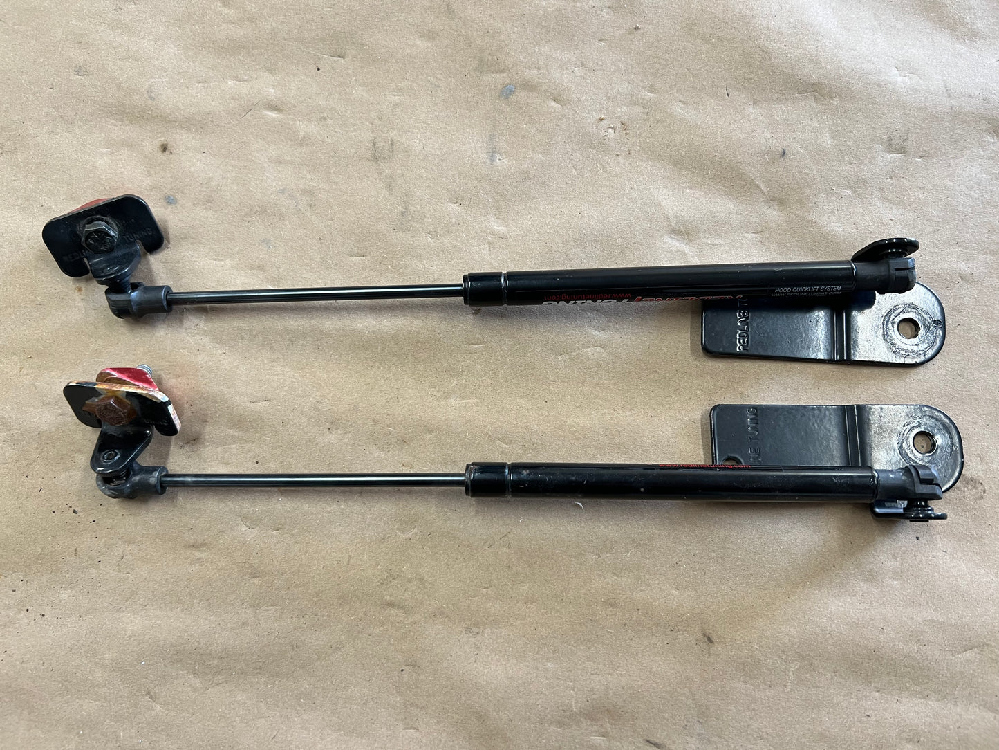 2015-2023 Ford Mustang GT Eco Boost V6 Redline Hood Shocks Struts Kit