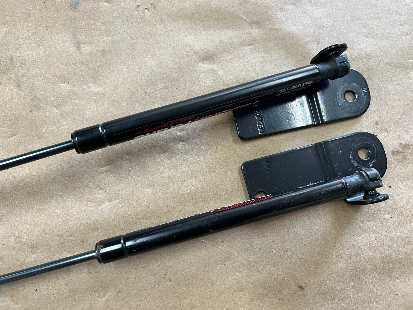 2015-2023 Ford Mustang GT Eco Boost V6 Redline Hood Shocks Struts Kit