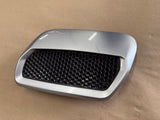 2018-2023 Ford Mustang GT 5.0 Hood Insert Vents RH LH Pair "Silver"