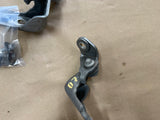 2015-2023 Mustang GT GT500 GT350 Door Hinges LH Driver Upper Lower "Silver"
