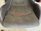 2016-2024 Camaro ZL1 Front Rear Seats Recaro Black Leather Suede OEM