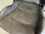 2016-2024 Camaro ZL1 Front Rear Seats Recaro Black Leather Suede OEM