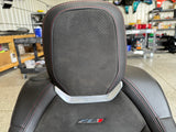 2016-2024 Camaro ZL1 Front Rear Seats Recaro Black Leather Suede OEM