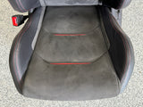 2016-2024 Camaro ZL1 Front Rear Seats Recaro Black Leather Suede OEM