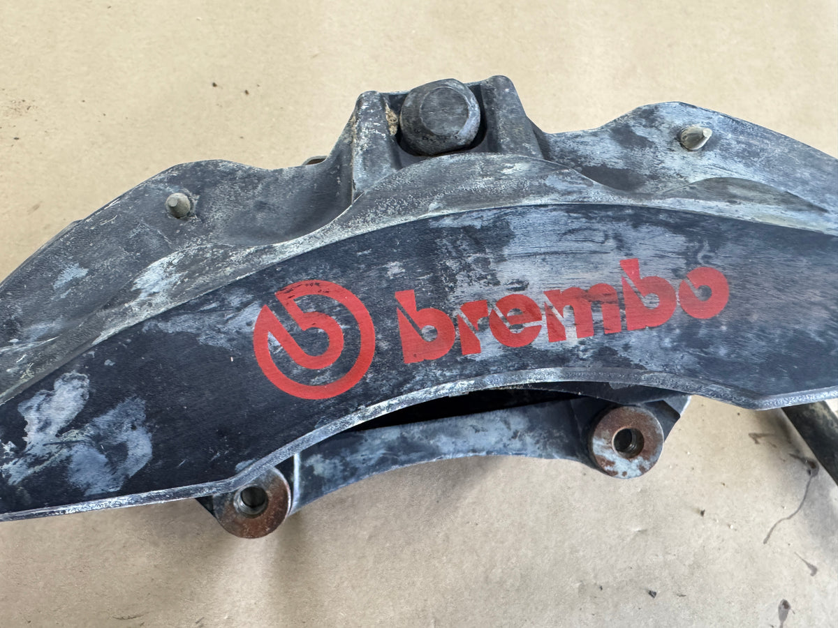2015-2023 Ford Mustang GT Front 6 Piston BREMBO Brake Calipers - OEM