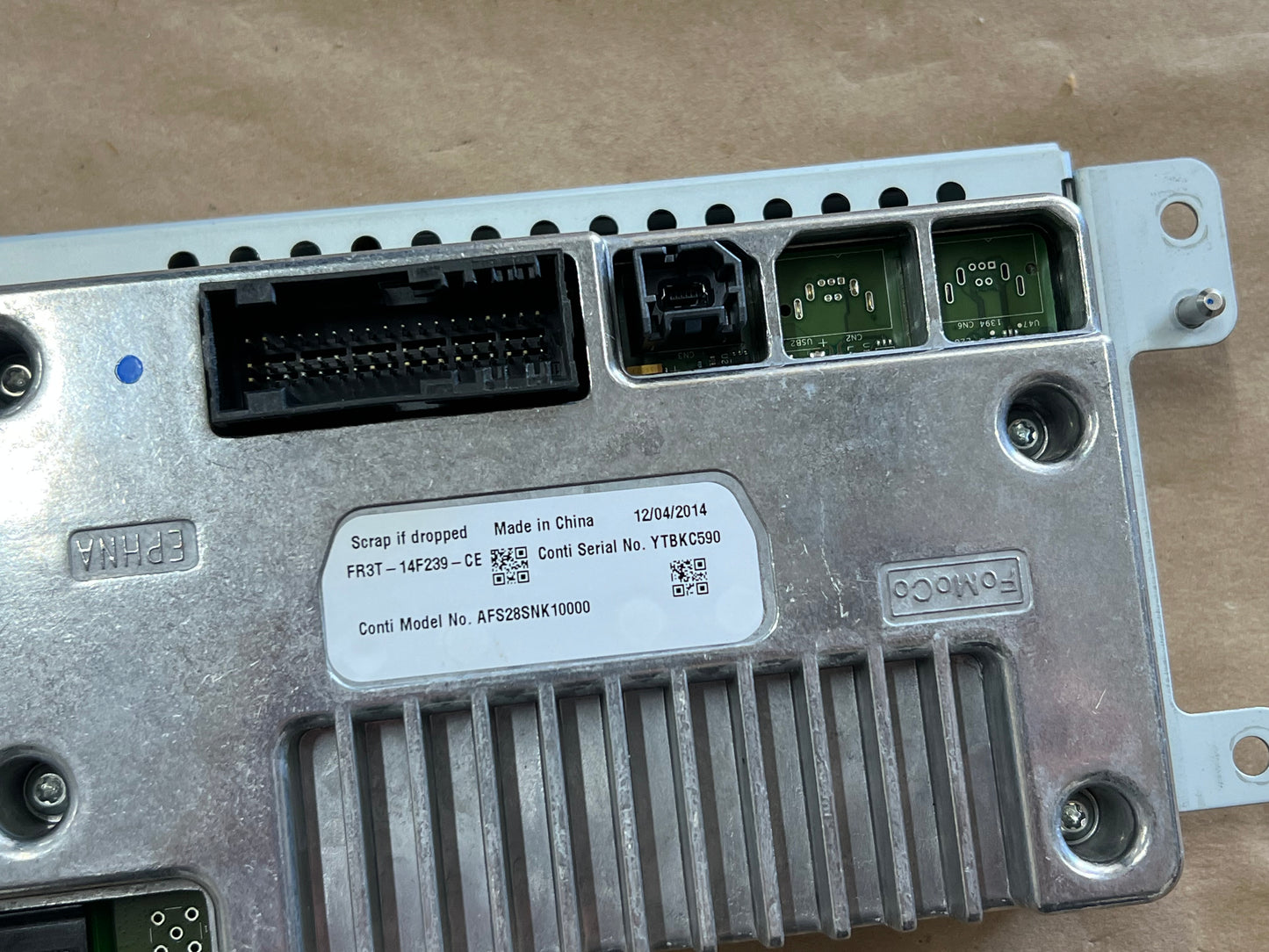 2015 Ford Mustang GT 5.0 Premium Touch Screen Radio Screen