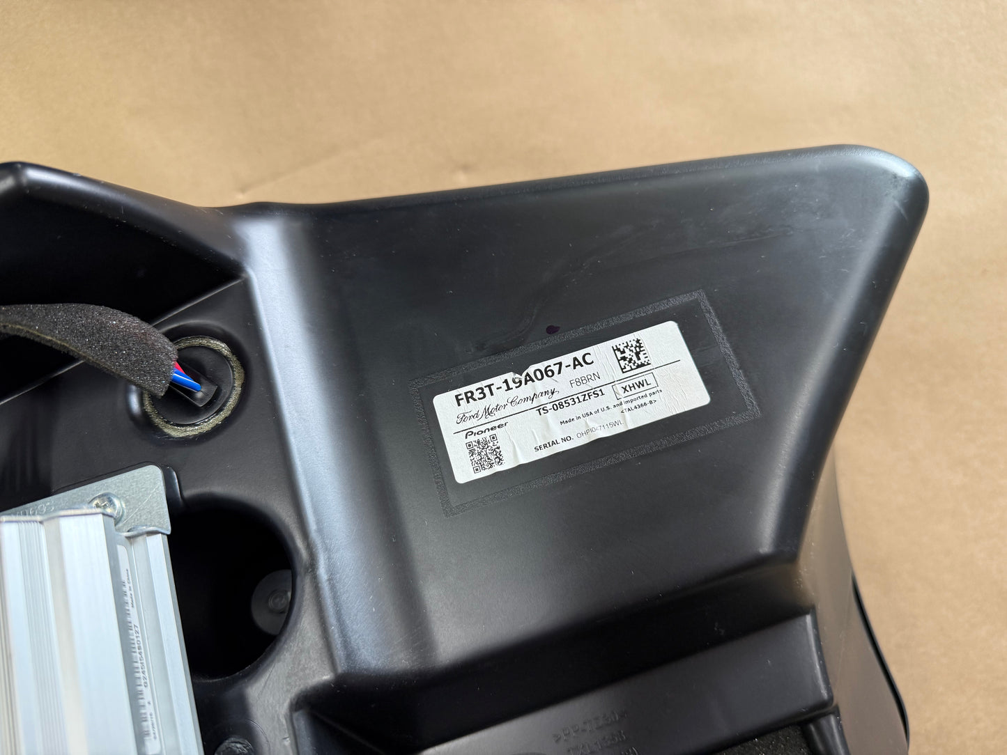 2015-2017 Ford Mustang GT Ecoboost Shaker Subwoofer Speaker