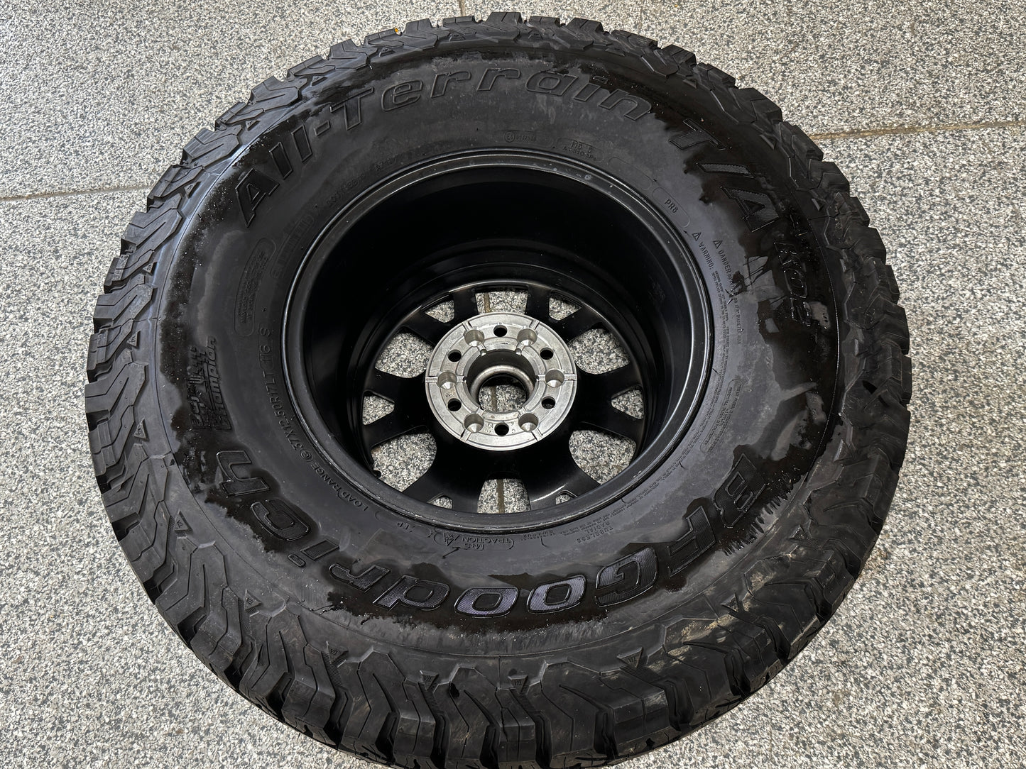 2023-2025 F-150 Raptor R Bead Lock Wheel Rim 17x8.5" BFGoodrich 37x12.50x17