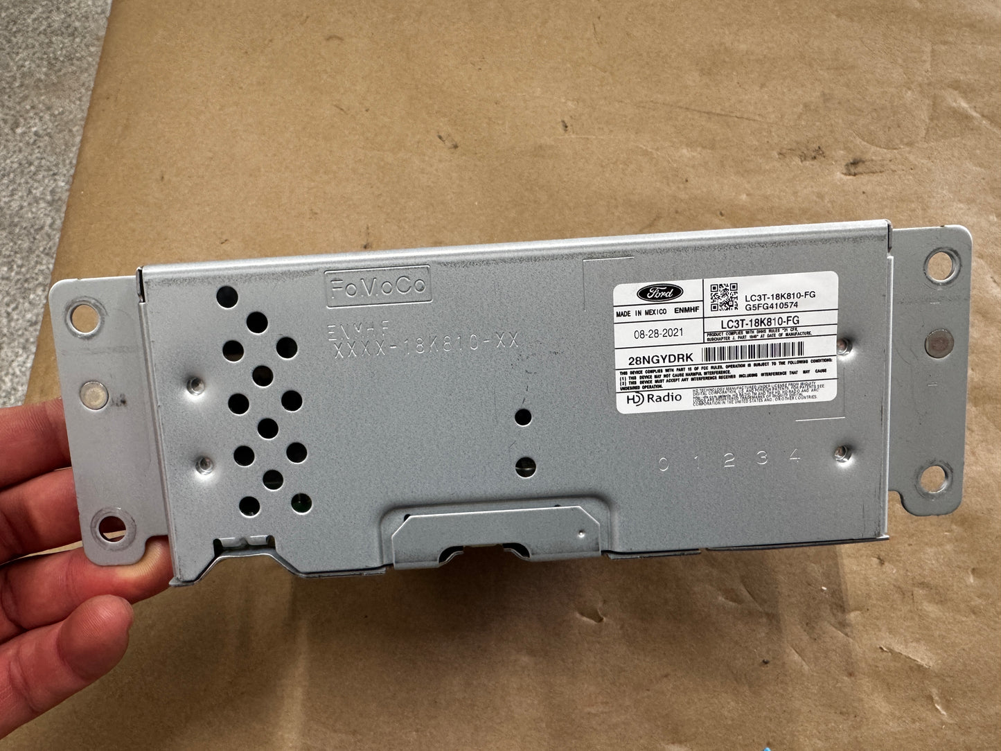 2022 Ford F-250 Touch Screen 12" Controls Head Unit Sync Module Radio - OEM