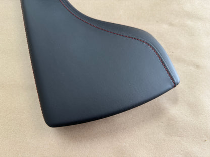 2016-2023 Chevy Camaro ZL1 Black Leather Console Lid Red Stitching OEM