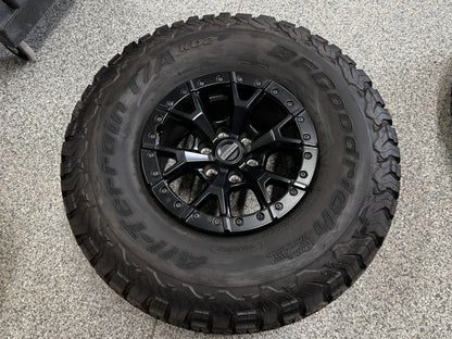 2023-2025 F-150 Raptor R Bead Lock Wheel Rim 17x8.5" BFGoodrich 37x12.50x17