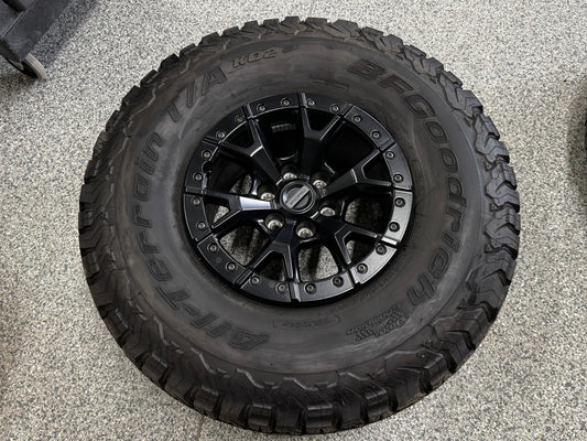2023-2025 F-150 Raptor R Bead Lock Wheel Rim 17x8.5" BFGoodrich 37x12.50x17