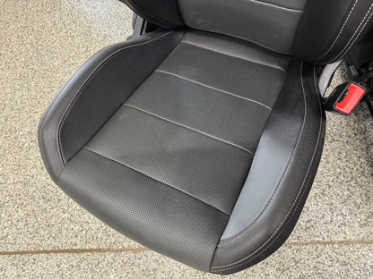 2018-2023 Ford Mustang GT Black Leather Coupe Front Power Seats Heat/Cooled