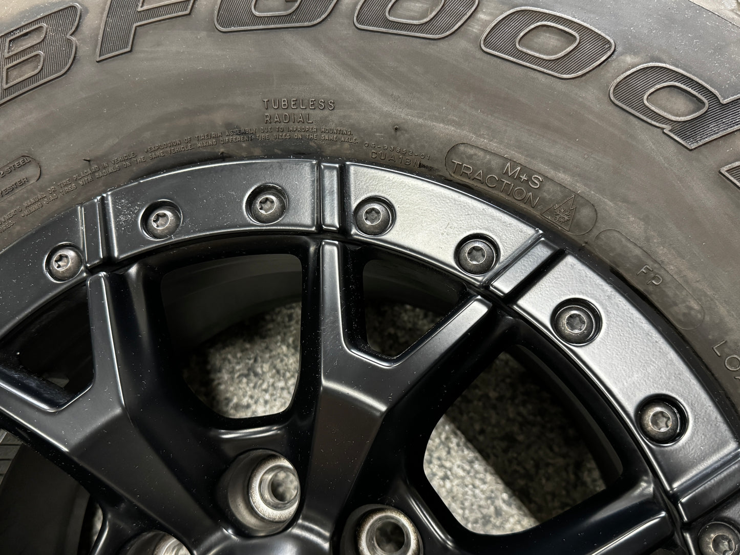 2023-2025 F-150 Raptor R Bead Lock Wheel Rim 17x8.5" BFGoodrich 37x12.50x17