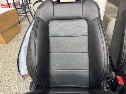 2018-2023 Ford Mustang GT Black Leather Coupe Front Power Seats Heat/Cooled