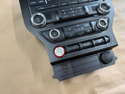 2015-2017 Ford Mustang GT Face Plate Radio Trim Piece