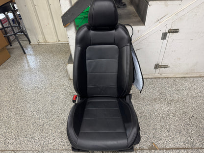 2018-2023 Ford Mustang GT Black Leather Coupe Front Power Seats Heat/Cooled